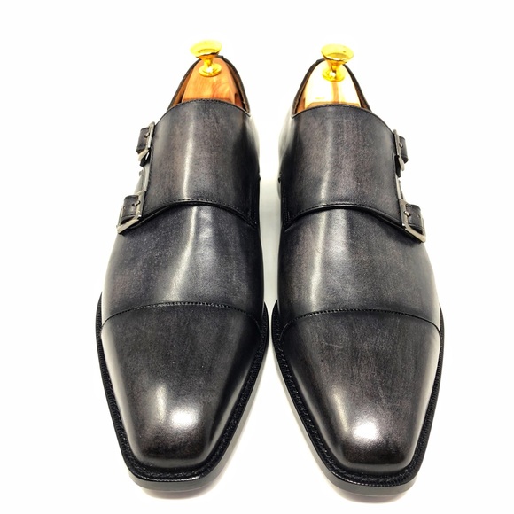 Double Monk strap dress shoe. - Picture 3 of 7